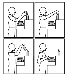 Figure 6 - Packing bottles